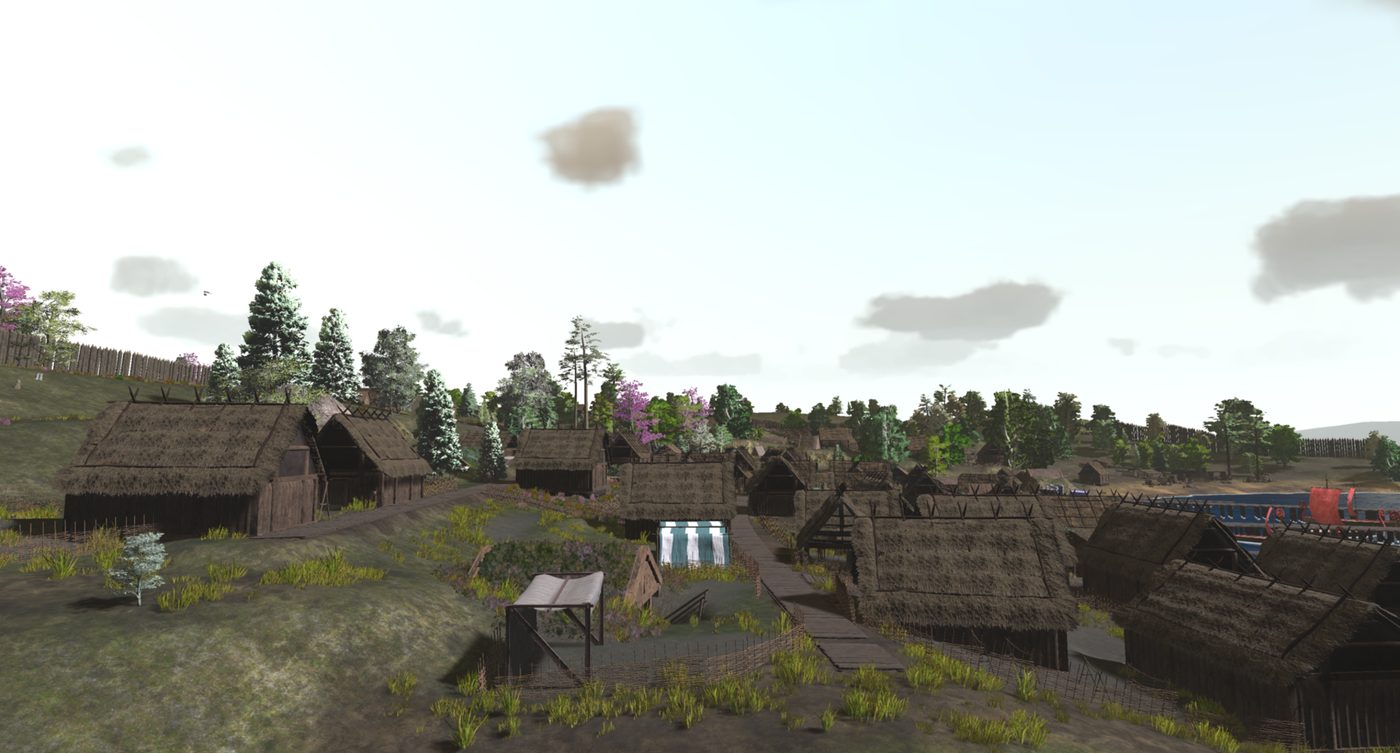 Birka village render 5