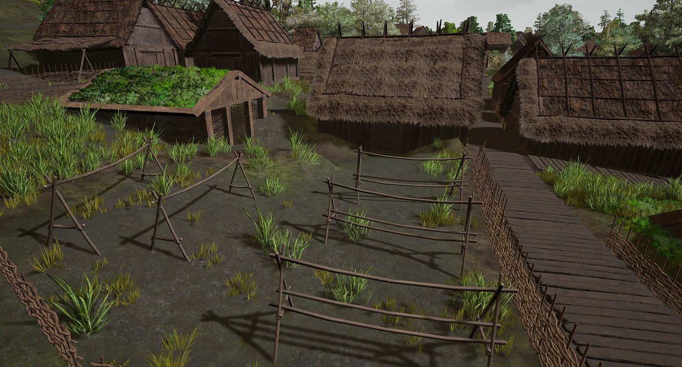 Birka village render 15